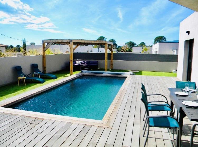 Villa Le Corail Rouge Corse Lecci Exterior foto